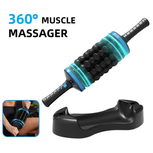 360° Dual-Roller Percussion Body Massager